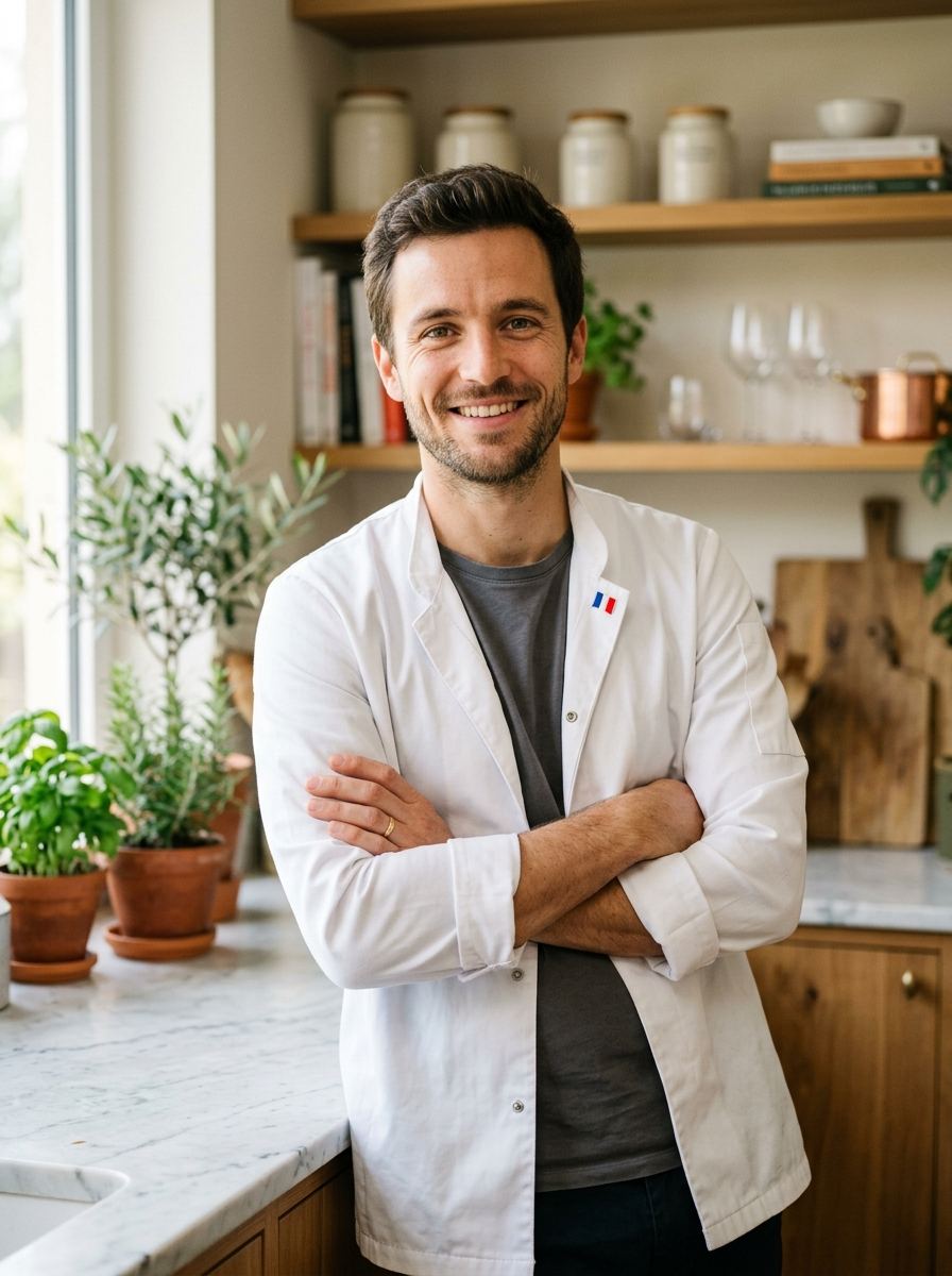 Lucas Martin, ex-chef étoilé, créateur du guide